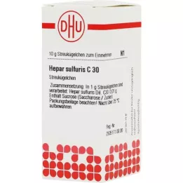 HEPAR SULFURIS C 30 Globuli, 10 g