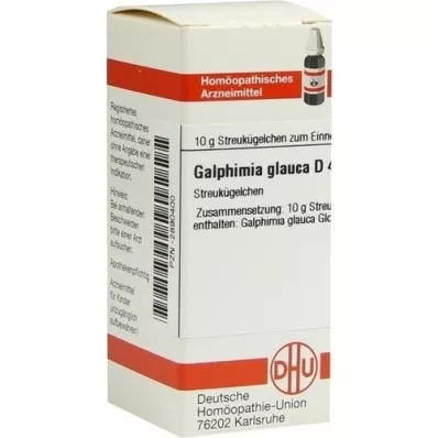 GALPHIMIA GLAUCA D 4 Globuli, 10 g