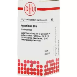 HYPERICUM D 6 Globuli, 10 g