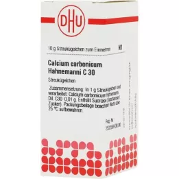 CALCIUM CARBONICUM Hahnemanni C 30 Globuli, 10 g