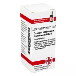 CALCIUM CARBONICUM Hahnemanni C 30 Globuli, 10 g