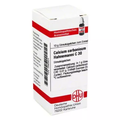 CALCIUM CARBONICUM Hahnemanni C 30 Globuli, 10 g