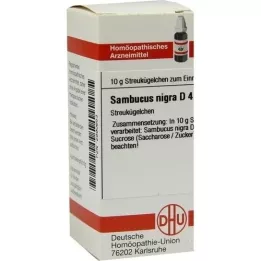 SAMBUCUS NIGRA D 4 Globuli, 10 g