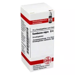 SAMBUCUS NIGRA D 4 Globuli, 10 g