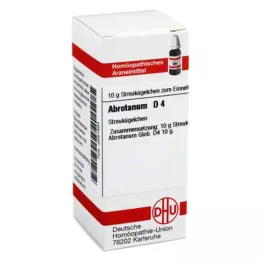 ABROTANUM D 4 Globuli, 10 g