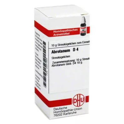ABROTANUM D 4 Globuli, 10 g ABROTANUM D 4 Globuli, 10 g