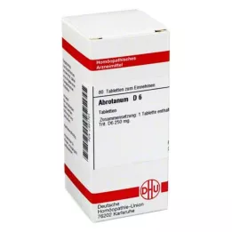 ABROTANUM D 6 Tabletten, 80 St