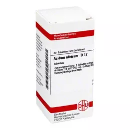 ACIDUM NITRICUM D 12 Tabletten, 80 St