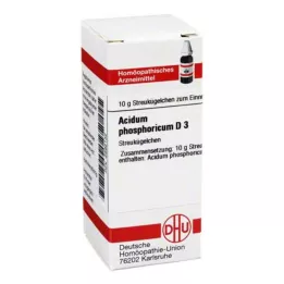ACIDUM PHOSPHORICUM D 3 Globuli, 10 g