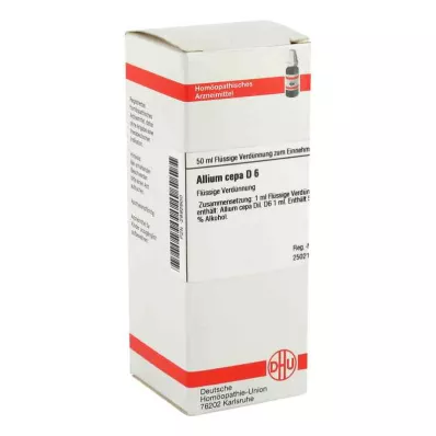 ALLIUM CEPA D 6 Dilution, 50 ml