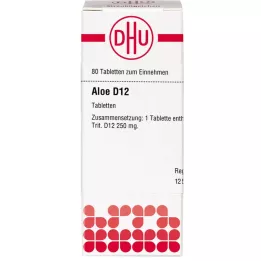 ALOE D 12 Tabletten, 80 St