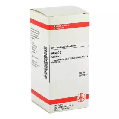 ALOE D 6 Tabletten, 200 St