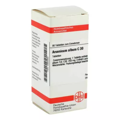 ARSENICUM ALBUM C 30 Tabletten, 80 St