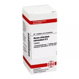 AURUM CHLORATUM NATRONATUM D 6 Tabletten, 80 St