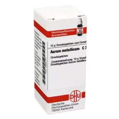 AURUM METALLICUM C 30 Globuli, 10 g
