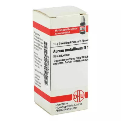 AURUM METALLICUM D 10 Globuli, 10 g