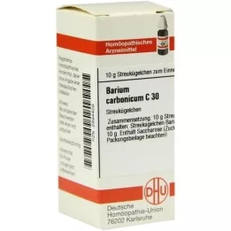 BARIUM CARBONICUM C 30 Globuli, 10 g