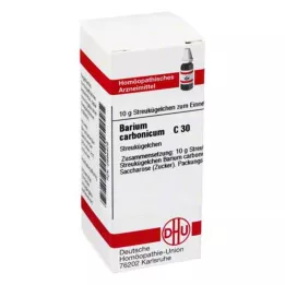 BARIUM CARBONICUM C 30 Globuli, 10 g