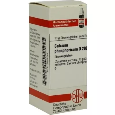 CALCIUM PHOSPHORICUM D 200 Globuli, 10 g
