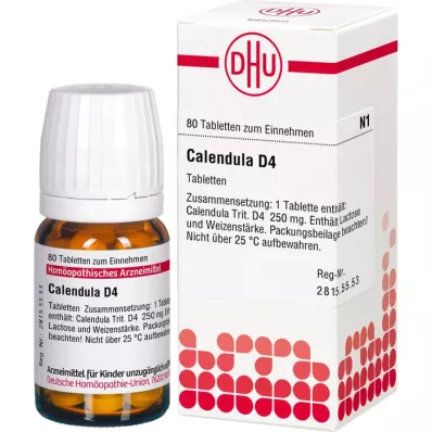 CALENDULA D 4 Tabletten, 80 St
