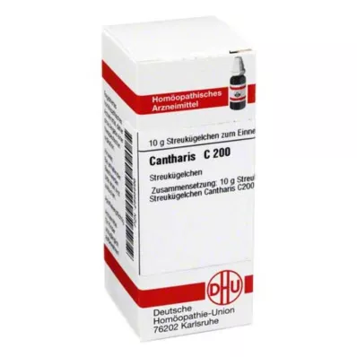 CANTHARIS C 200 Globuli, 10 g