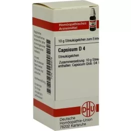 CAPSICUM D 4 Globuli, 10 g