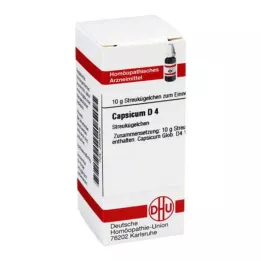 CAPSICUM D 4 Globuli, 10 g