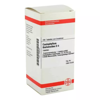 CAULOPHYLLUM THALICTROIDES D 4 Tabletten, 200 St