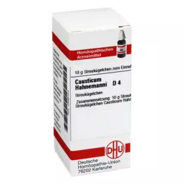 CAUSTICUM HAHNEMANNI D 4 Globuli, 10 g