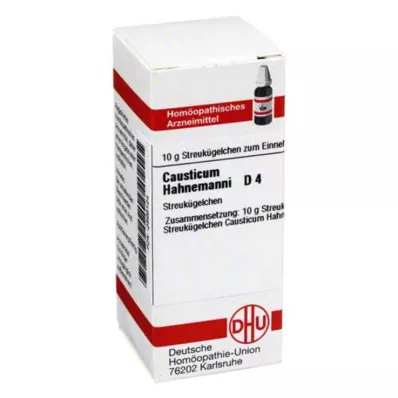 CAUSTICUM HAHNEMANNI D 4 Globuli, 10 g
