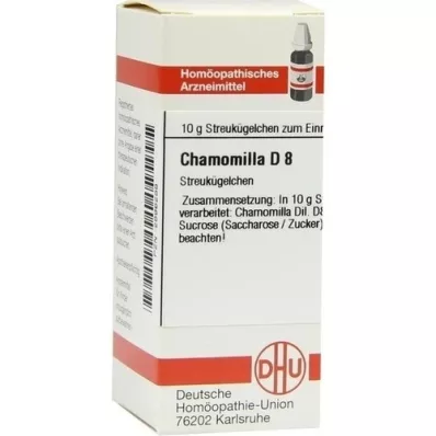 CHAMOMILLA D 8 Globuli, 10 g