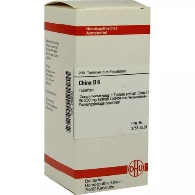 CHINA D 6 Tabletten, 200 St