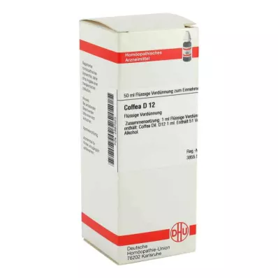 COFFEA D 12 Dilution, 50 ml COFFEA D 12 Dilution, 50 ml