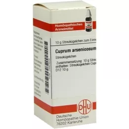 CUPRUM ARSENICOSUM D 12 Globuli, 10 g