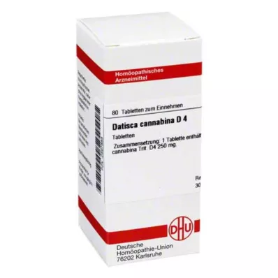 DATISCA cannabina D 4 Tabletten, 80 St