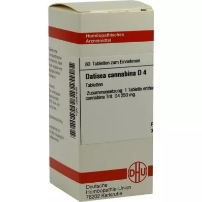 DATISCA cannabina D 4 Tabletten, 80 St