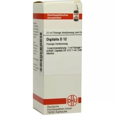 DIGITALIS D 12 Dilution, 20 ml