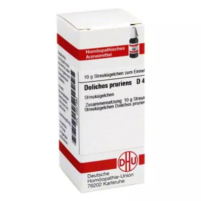 DOLICHOS PRURIENS D 4 Globuli, 10 g DOLICHOS PRURIENS D 4 Globuli, 10 g
