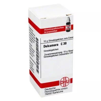 DULCAMARA C 30 Globuli, 10 g DULCAMARA C 30 Globuli, 10 g