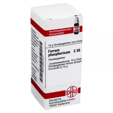 FERRUM PHOSPHORICUM C 30 Globuli, 10 g