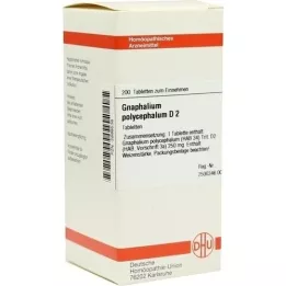 GNAPHALIUM POLYCEPHALUM D 2 Tabletten, 200 St