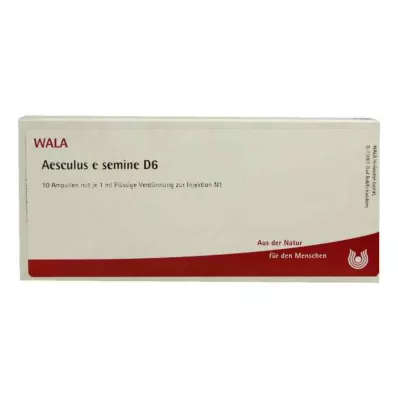 AESCULUS E semine D 6 Ampullen, 10X1 ml