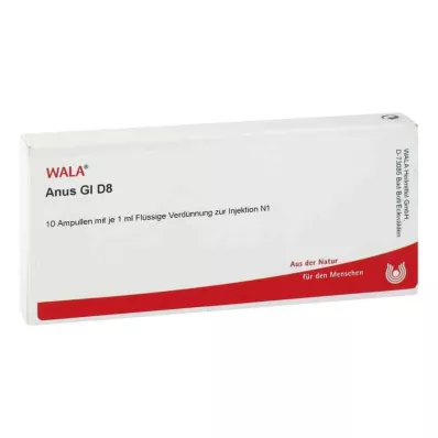 ANUS GL D 8 Ampullen, 10X1 ml