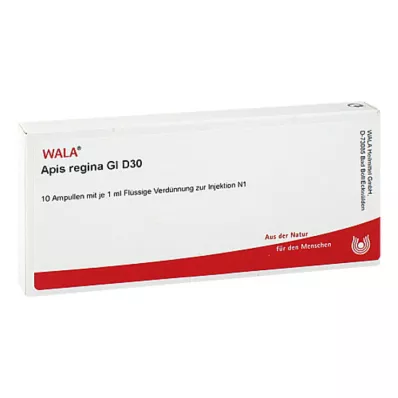 APIS REGINA GL D 30 Ampullen, 10X1 ml