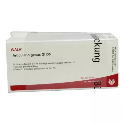 ARTICULATIO genus GL D 5 Ampullen, 50X1 ml ARTICULATIO genus GL D 5 Ampullen, 50X1 ml