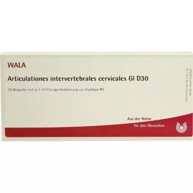 ARTICULATIONES intervertebral.cerv.GL D 30 Amp., 10X1 ml