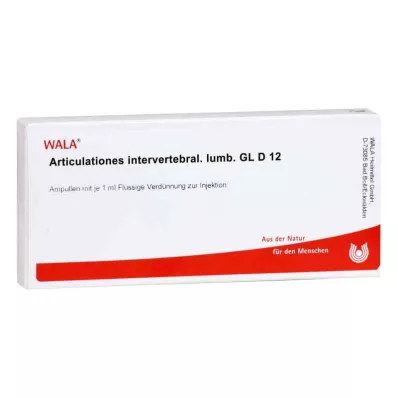 ARTICULATIONES intervertebral.lumb.GL D 12 Amp., 10X1 ml