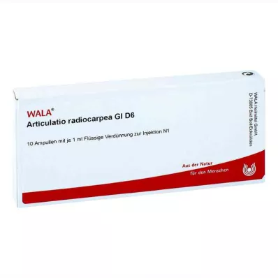 ARTICULATIO radiocarpea GL D 6 Ampullen, 10X1 ml ARTICULATIO radiocarpea GL D 6 Ampullen, 10X1 ml