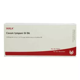 CAVUM tympani GL D 6 Ampullen, 10X1 ml