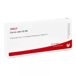 CERVIX uteri GL D 8 Ampullen, 10X1 ml